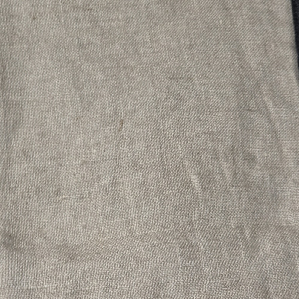 Pottery Barn Linen Cotton Ivory Velvet Pillow Cover 20 x 20 inches - Picture 5 of 6